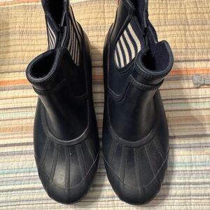 Sperry Blue and Brown Ankle Boots